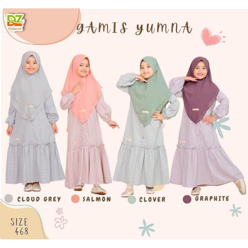 Yumna Series (Gamis Anak Cewek)