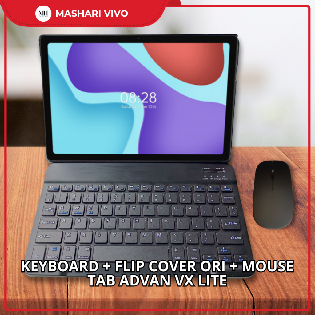 Flip Case Keyboard Tab Advan VX lite