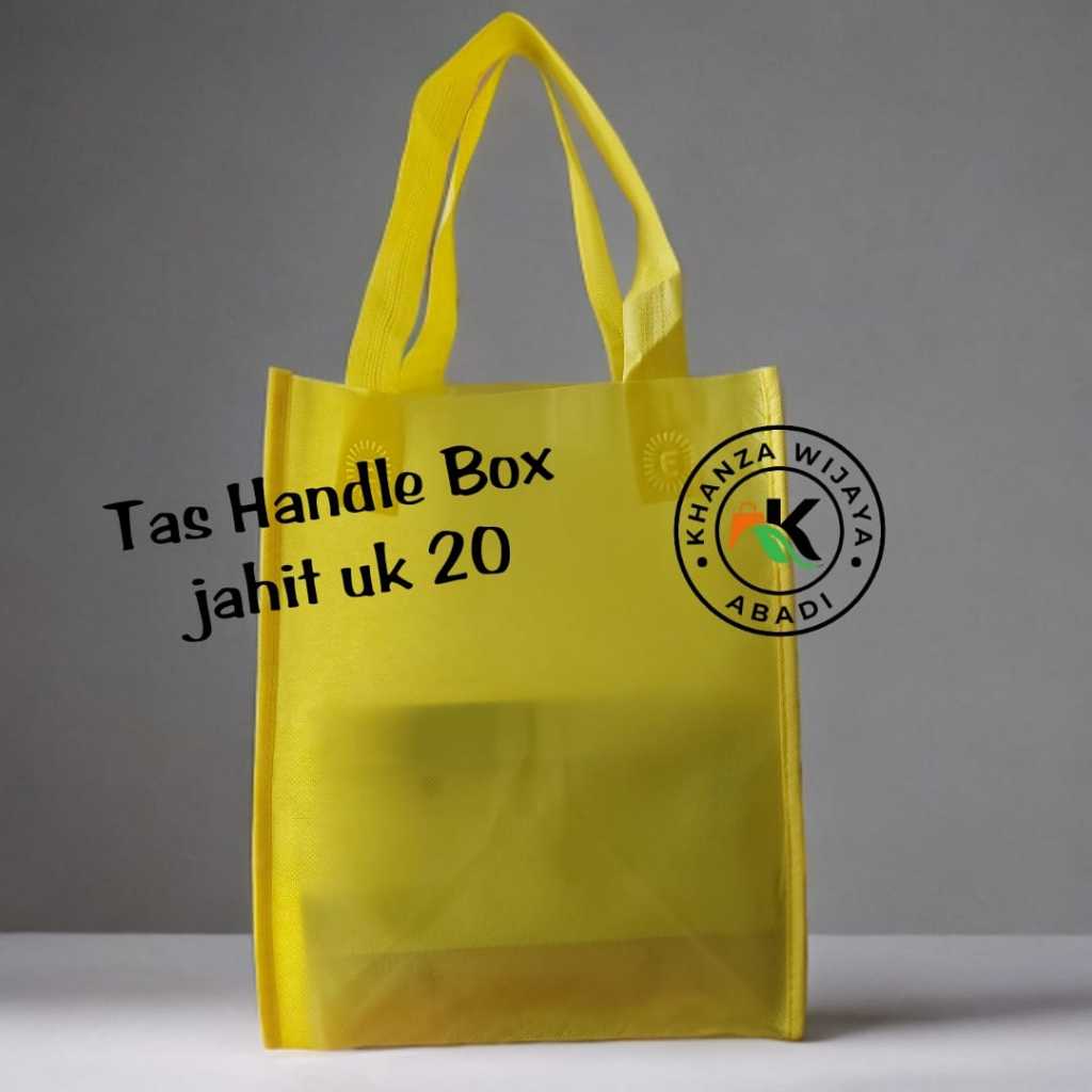 

Tas kain spunbond 23x28x22 / Tas Spunbond Handle Box Jahit 20 / Tas Box Jahit / Harga Lusinan