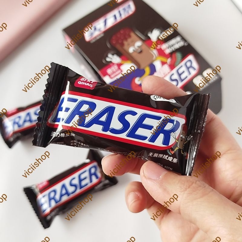 

Penghapus Pensil Bentuk Coklat/Chocolate Eraser/Penghapus Unik/Penghapus Lucu/Penghapus Pensil Anak