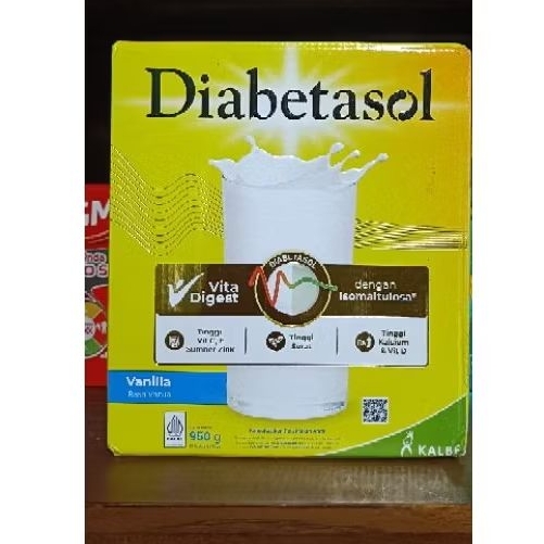 

TERMURAH !!! DIABETASOL SUSU DIABETASOL.VITA DIGEST VANILLA 950 GRAM
