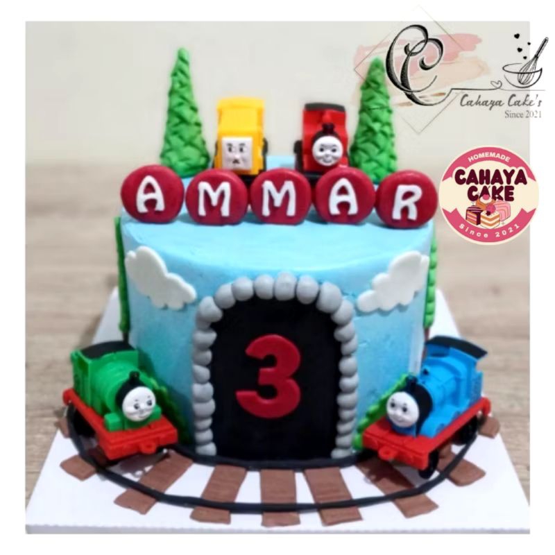 

Thomas Cake / Kue Ulang Tahun Kereta Thomas / Kue Ultah Thomas