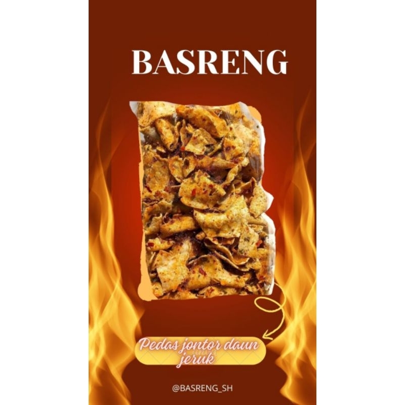 

BASRENG PEDAS JONTOR DAUN JERUK ISI 1 KG / BASO GORENG / BASRENG PEDAS/BASRENG KERING/BASRENG KOIN/BASRENG VIRAL