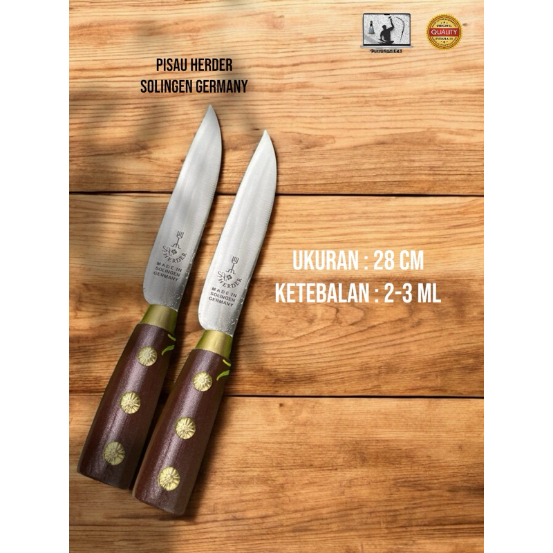 PISAU HERDER | CAP SOLINGEN GERMANY | KUALITAS BAJA ORIGINAL