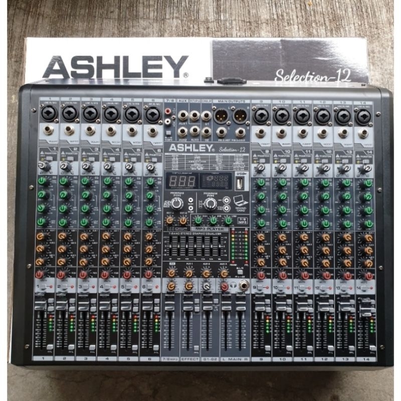 mixer audio 12 channel original ashley selection 12 mixer karaoke usb bluetooth recording