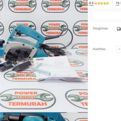 

Mesin Serut N 1900 B Makita Ketam Planner Pasah Kayu N1900B