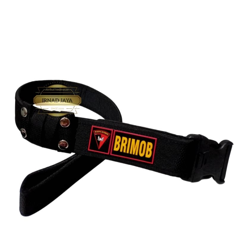 Sabuk kopel brimob hitam PDL terbaru