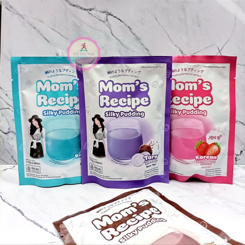 mom's recipe silky pudding/silky pudding/pudding lembut silky