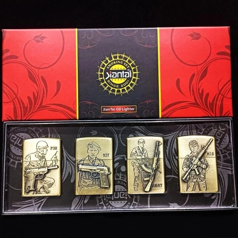 Korek Api Jantai Isi ulang minyak zp korek api 344 Bermotif dan unik