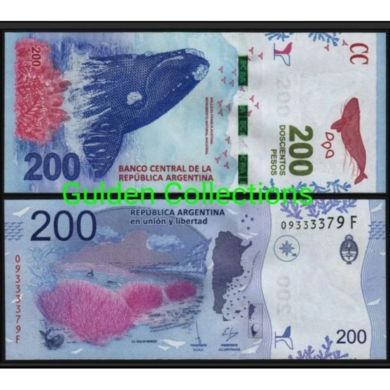 Argentina 200 Pesos UNC