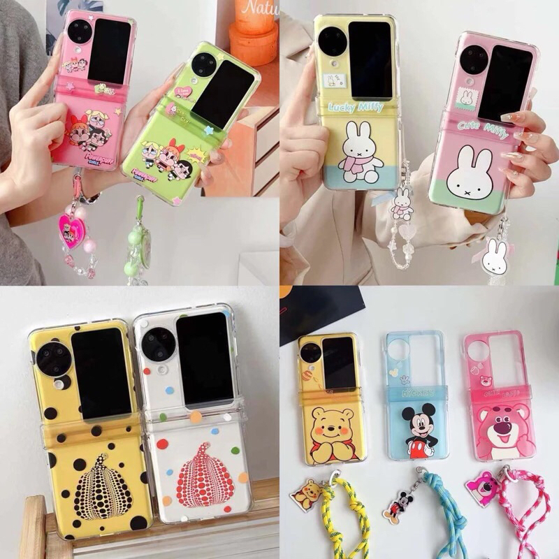 Shockproof 360 Cartoon Labubu Powerpuf Lotso OPPO N3 flip OPPO N2 flip N2 Flip N3 Flip