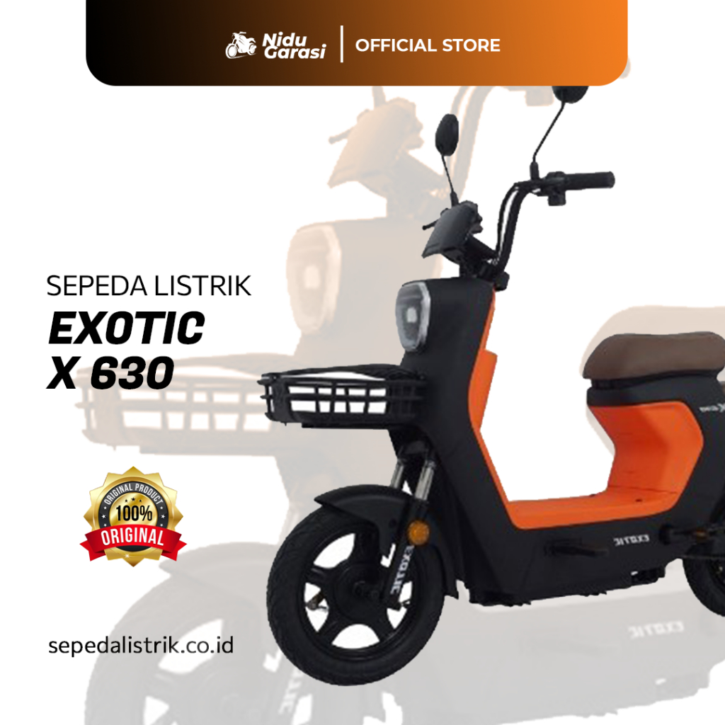 SEPEDA LISTRIK EXOTIC X-630