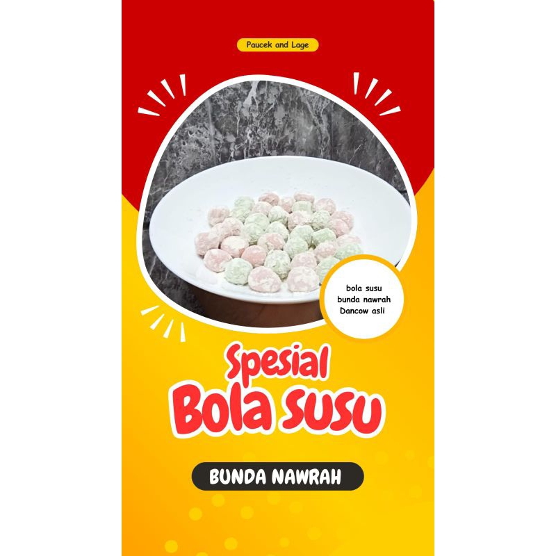 

bola susu Dancow asli isi 8 pcs