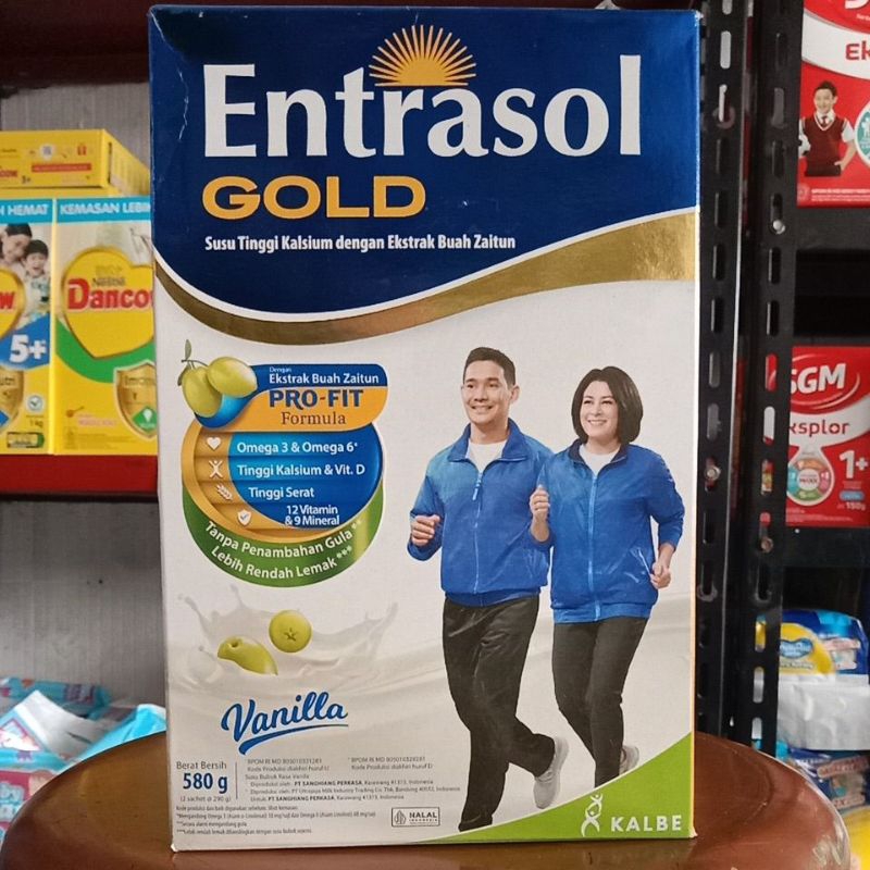 

Entrasol Gold Vanila 580 gram