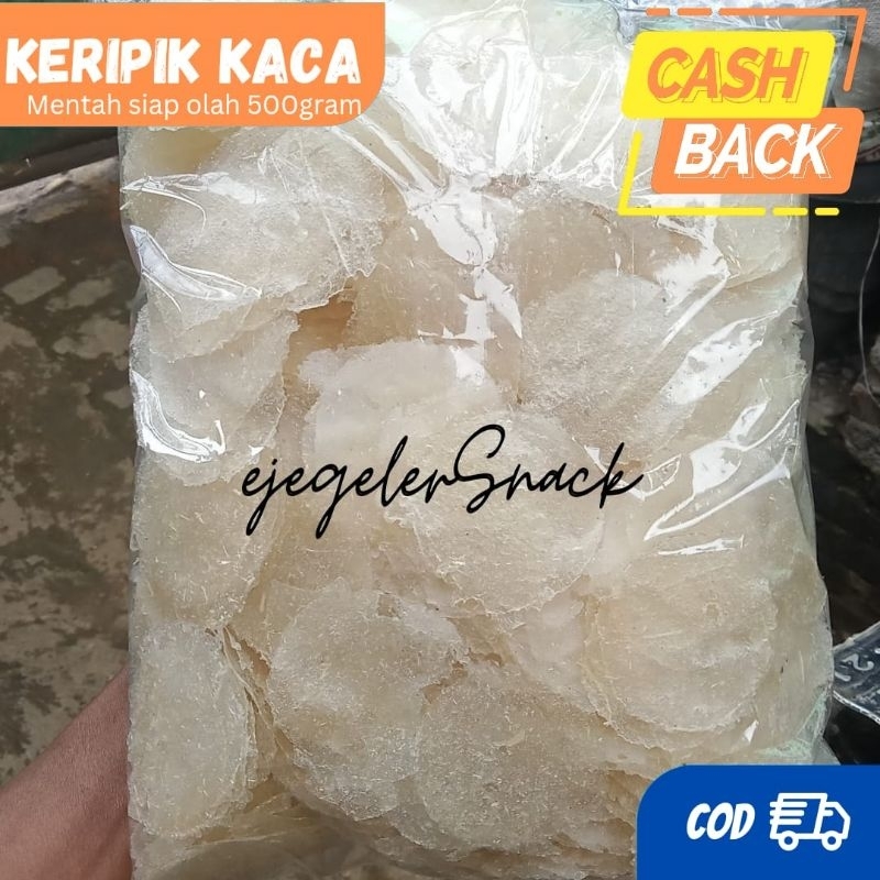 

Keripik Kaca Mentah Siap Olah 500 gram