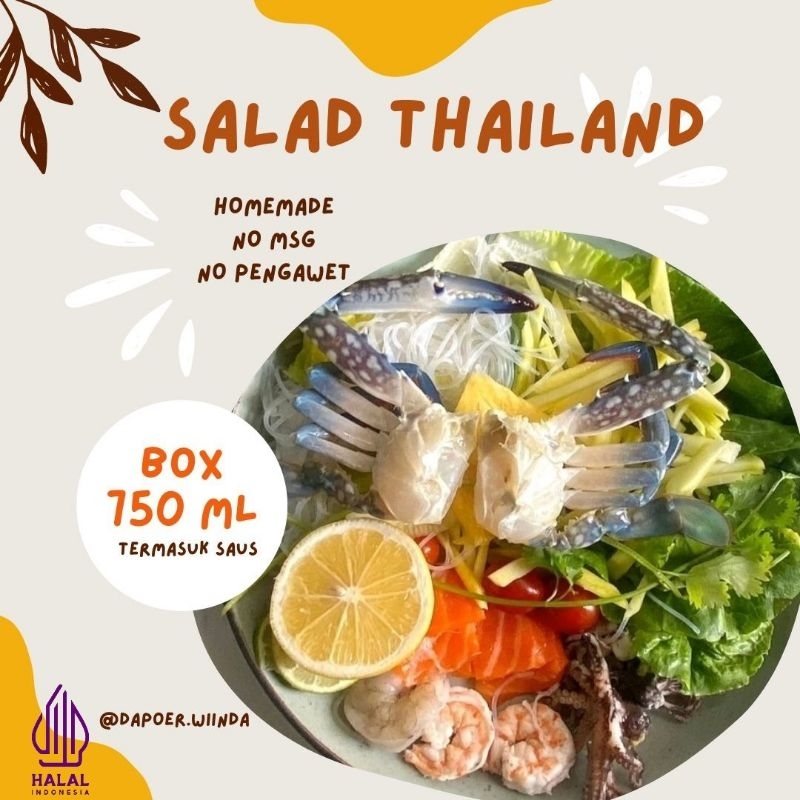 

SALAD THAILAND / SOMTAM THAILAND / RUJAK THAILAND / TAM MAMUANG