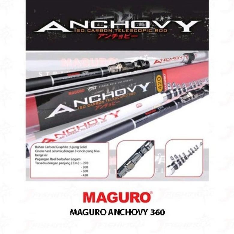 joran tegek kolong maguro anchovy