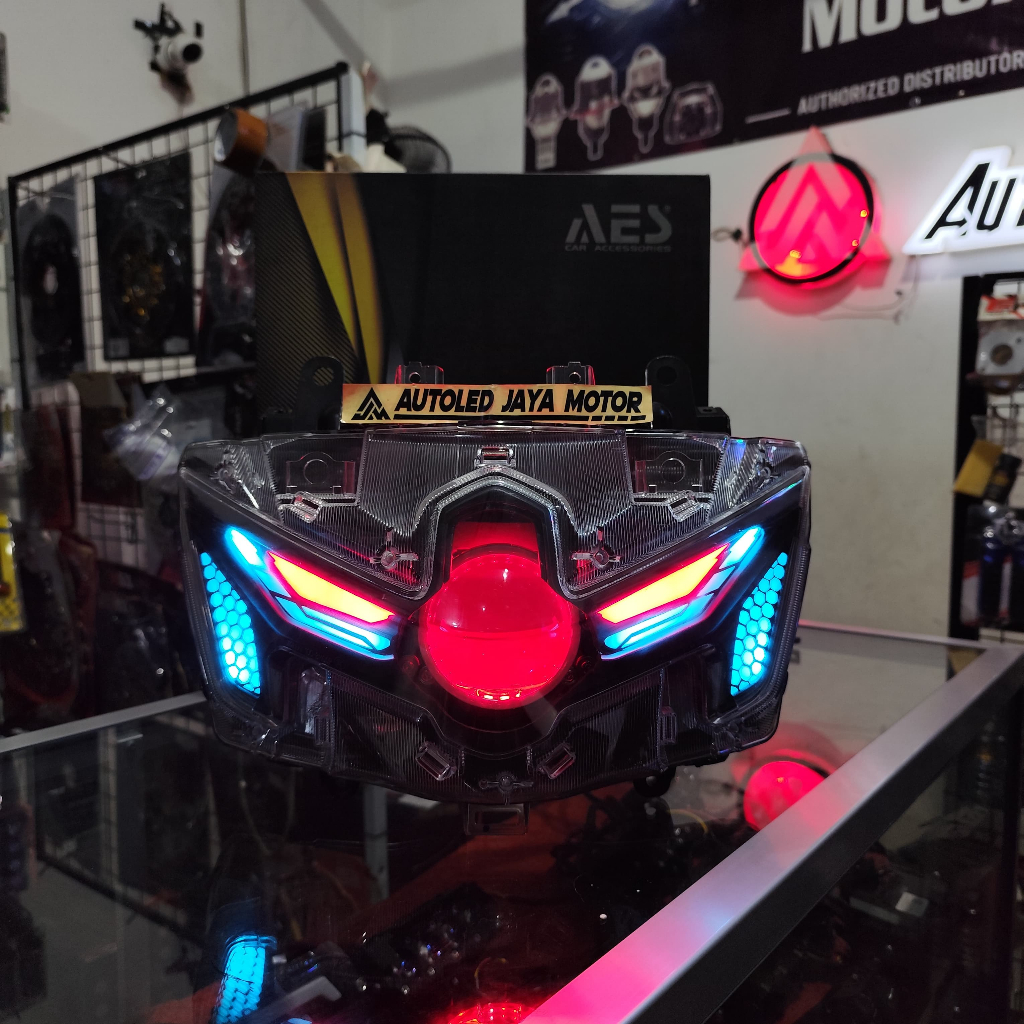BILED FULLSET NMAX TURBO DAN NMAX NEO PROJIE BILED AES 3 INCH SET REFLEKTOR