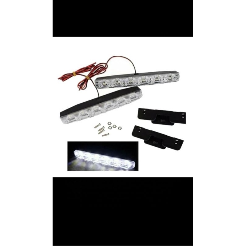 Led Drl 6 Titik Mata Untuk Mobil