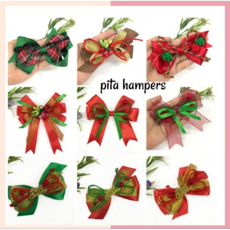 

1PC - PITA NATAL JADIAN/PITA HAMPERS/PITA PARCEL/MERRY CHRISTMAS/HIASAN NATAL