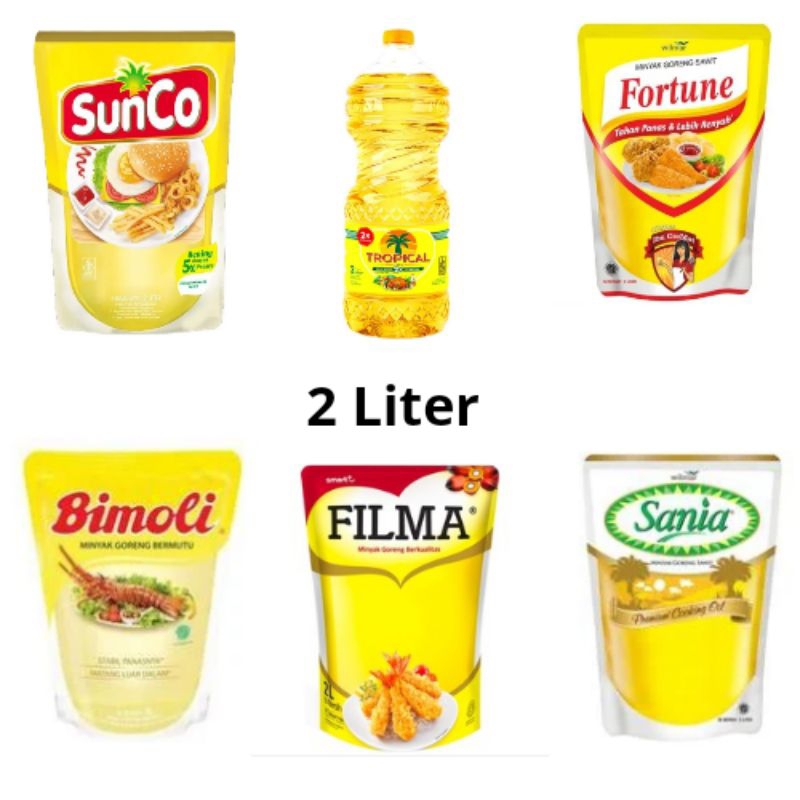 

Minyak goreng Fortune 2 Literr