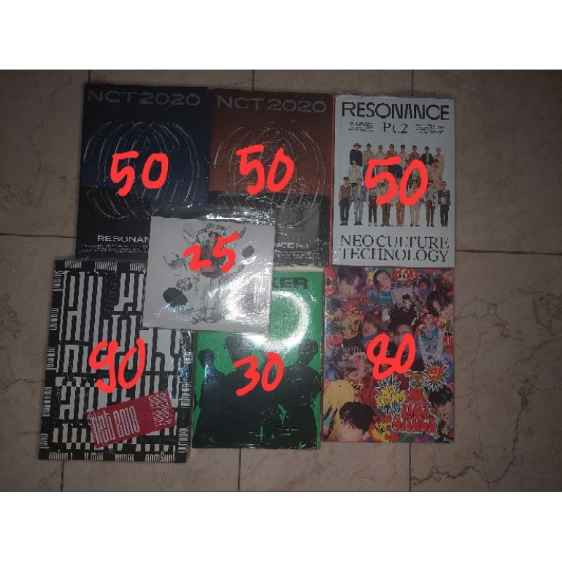 WTS ALBUM ONLY NCT | ALBUM ONLY KPOP | ALBUM ONLY MURAH