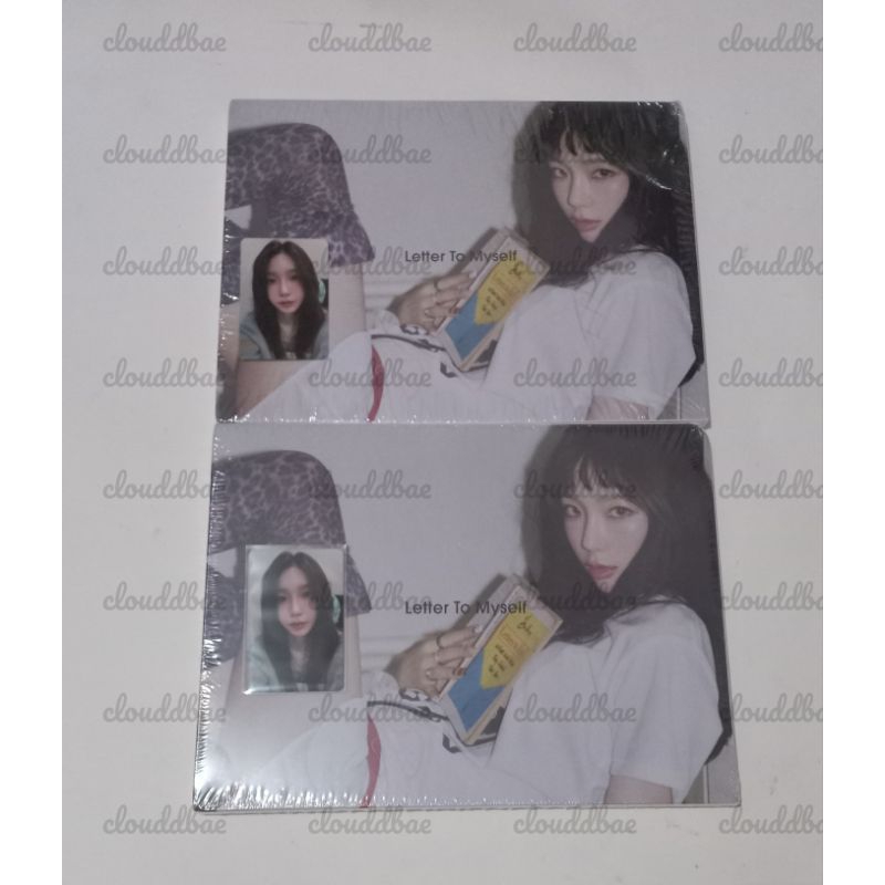 (ready stock-baca deskripsi) TAEYEON 6TH MINI ALBUM - LETTER TO MYSELF (LETTER VER.) WITH POB MUSICP