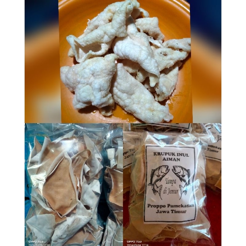 

krupuk inul mentah