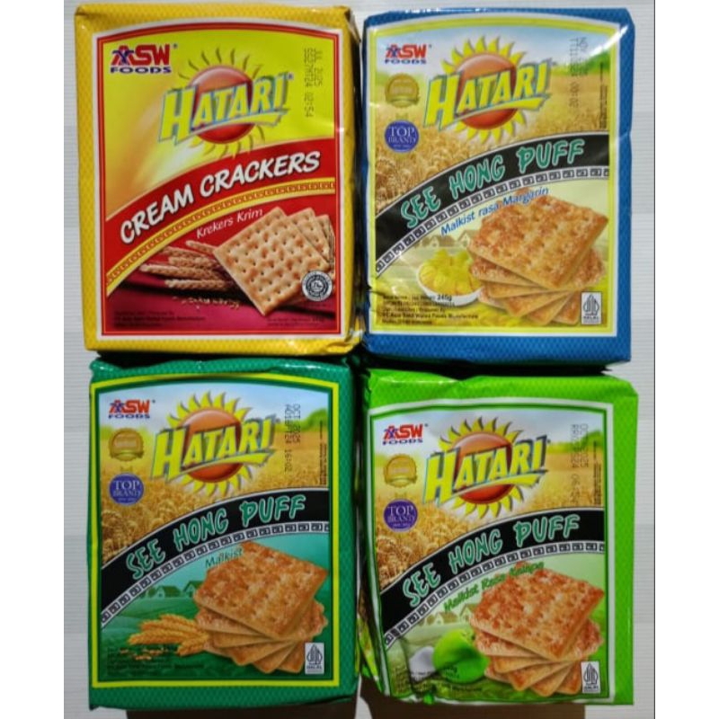 

(WH) HATARI See Hong Puff Biskuit Malkist 245 Gram