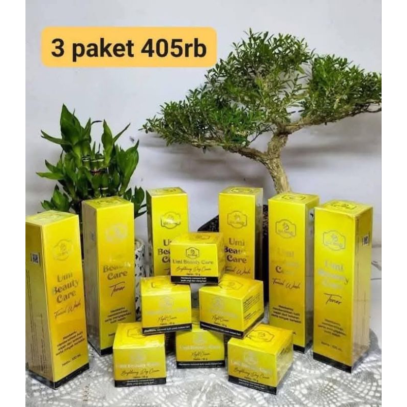 3 PAKET BOOSTER UBC SKINCARE BY UMI BEAUTY CARE ORIGINAL BPOM
