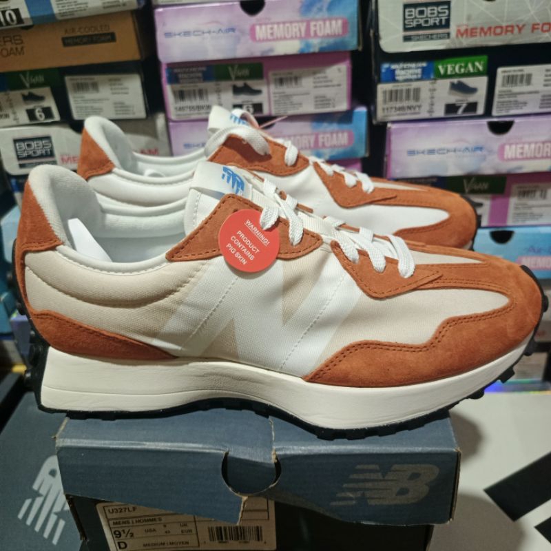 NEW BALANCE 327 PIG Skin 100% Original Store