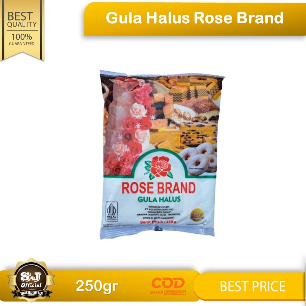 

GULA HALUS ROSE BRAND Kemasan 250gr - Best Price & Best Seller