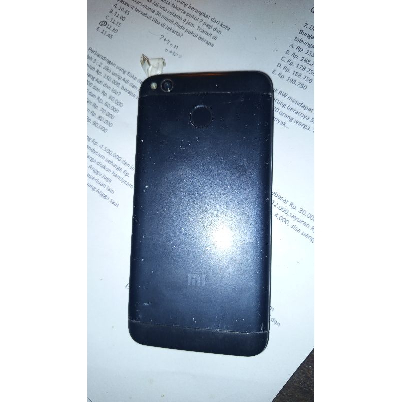 Hp Xiomi 4x ram 4/64 minus tidak ada lcd