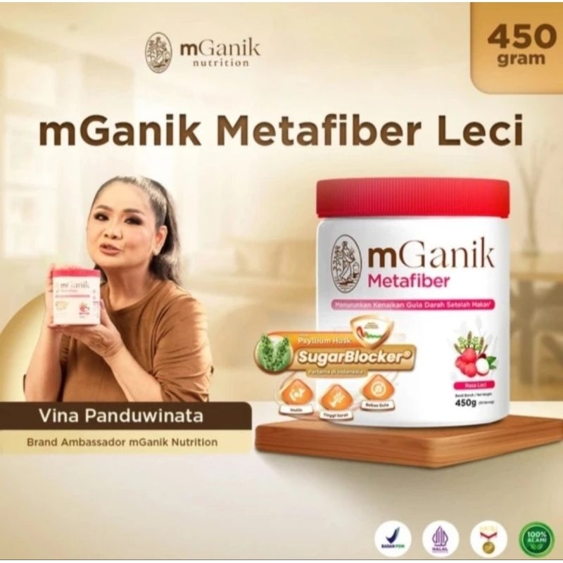 

mGanik Metafiber Leci SugarBlocker 450g