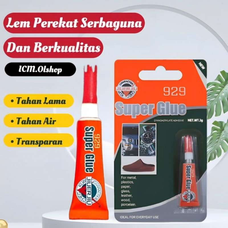 

Lem Super Glue Serbaguna Lem Besi Kayu Keramik Karet Aquarium
