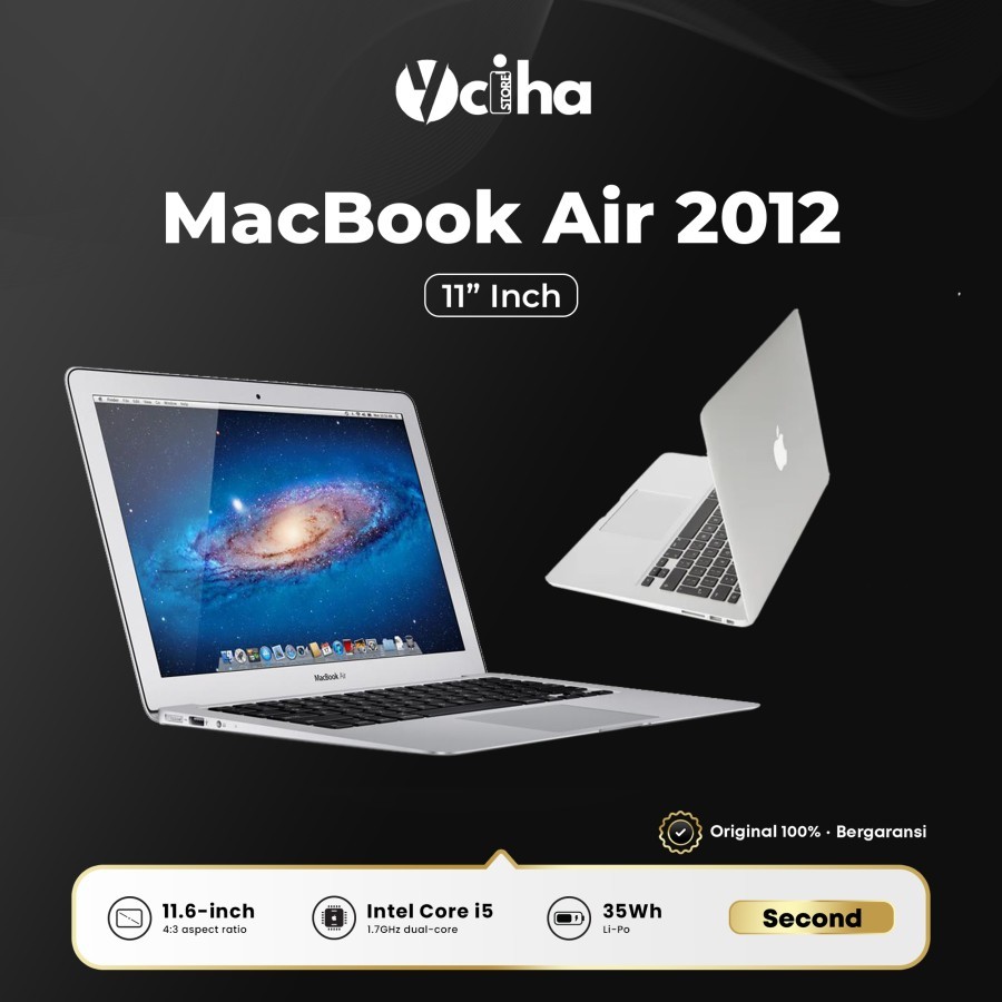 Macbook Air 2012 11 inch Second