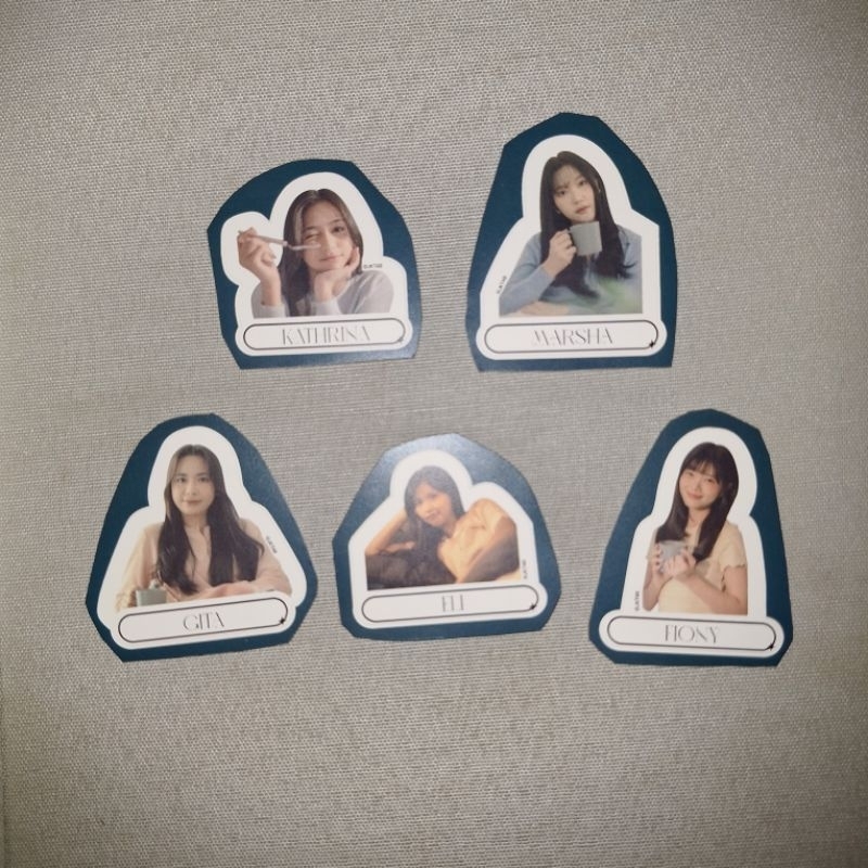 

Stiker A Gaze Of Dream Heartening JKT48 original official kalender 2025 gen 6 7 8 9