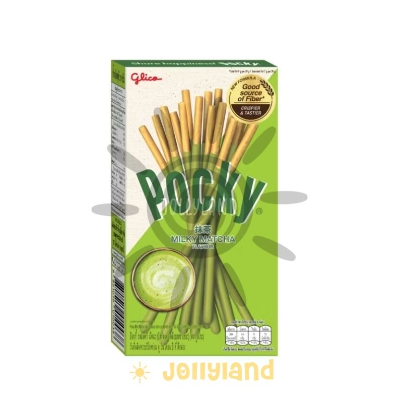 

‼️TERMURAH‼️ Glico Pocky Matcha Green Tea 33g Biskuit Stik Rasa Matcha
