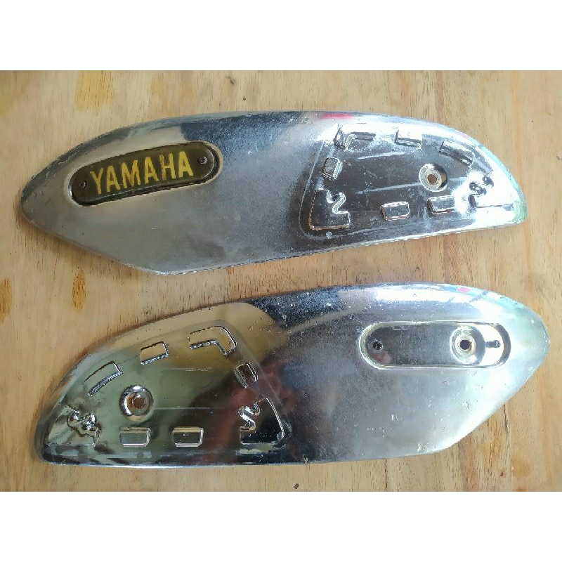 panel tengki cover tengki crom yamaha l2 g l2 super