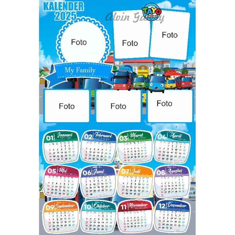 

Promo Cetak Kalender 2025 Custom / Karakter