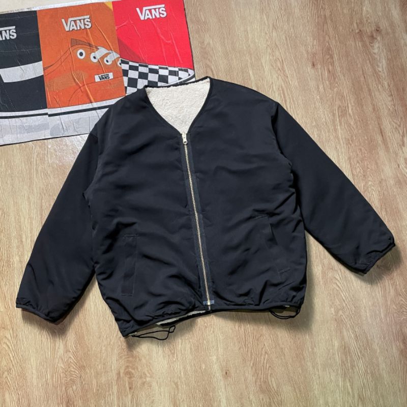 JAKET REVERSIBLE/BOLAK BALIK BY GLOBAL WORK SECOND ORIGINAL