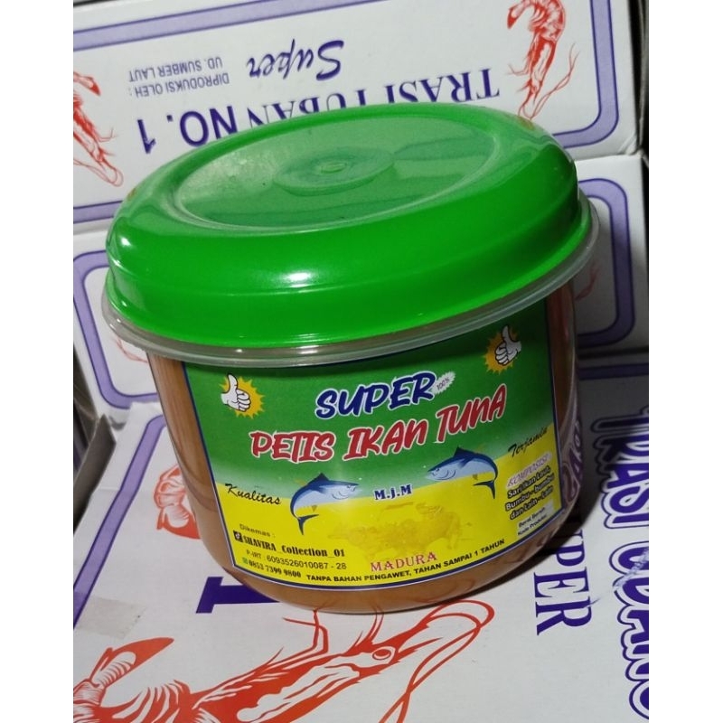 

(500gr)Petis MADURA Super, Petis IKAN TUNA Asli. Murni Tanpa Bahan Pengawet.