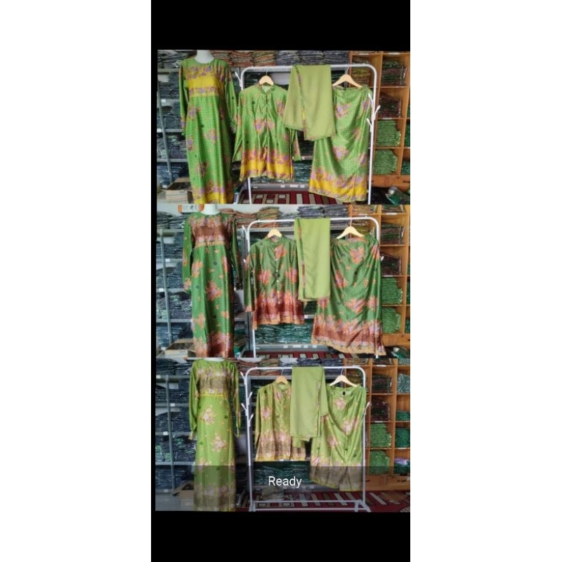 Paket Stelan Muslimat Gamis Muslimat dan Kerudung Muslimat