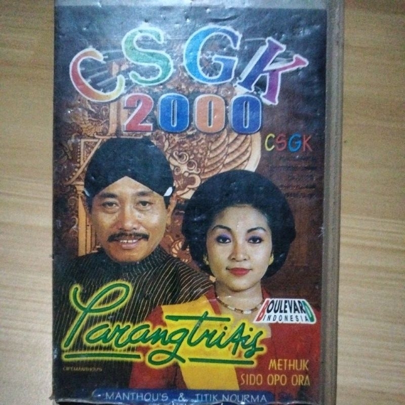 kaset pita full box original"CSGK 2000"