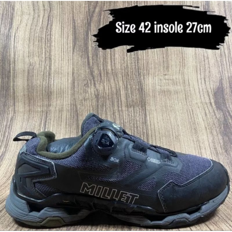 sepatu gunung & trail running MILLET size 42