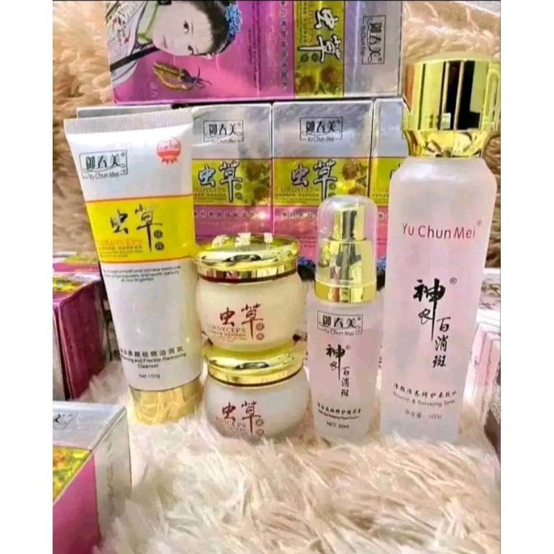 

YU CHUN MEI ISI 5 PAKET LENGKAP BIKIN PUTIH GLOWING