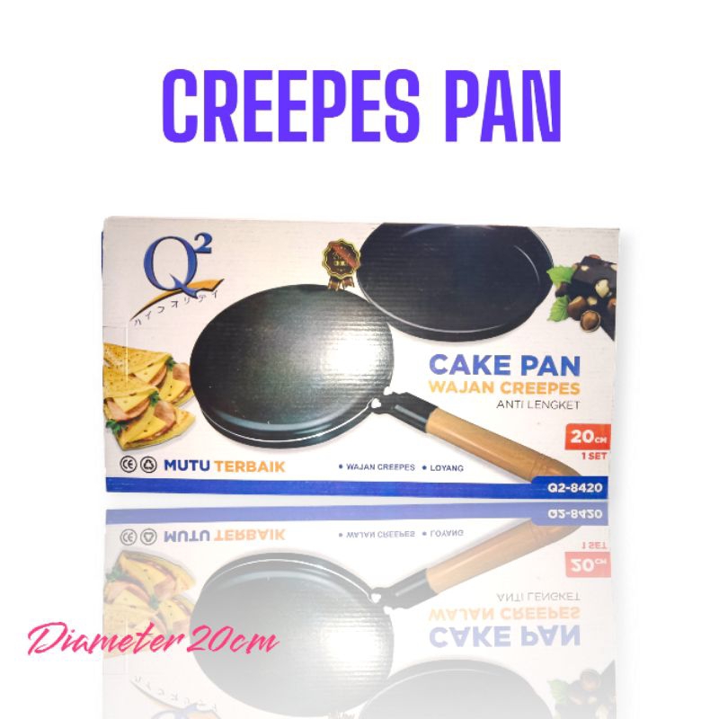 Wajan Kwalik / Crepes Pan / Wajan crepes