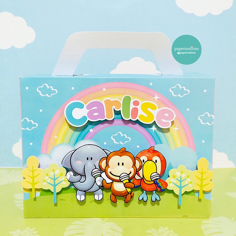 

Custom Briefcase Box / Goodie Bag Ultah / Hampers Ultah