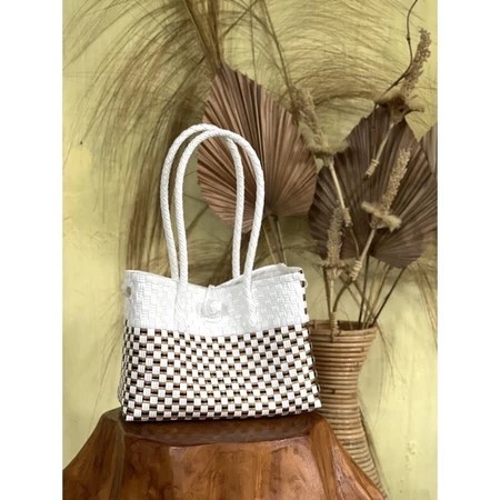 Jogja Pride - Tas Anyaman Plastik Jelly Premium Tas Wanita Klasik Estetik Vintage