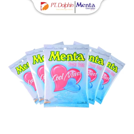 

MENTA BAG 60GR | MAKANAN RINGAN PERMEN MINT MENTA